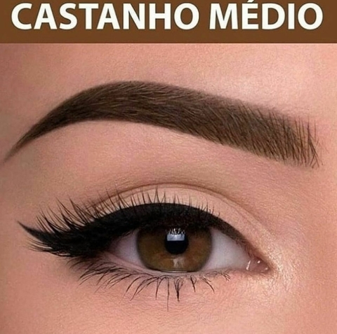 Henna para Sobrancelha Castanho Escuro - Makiaj
