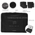 Organizador de viaje Wanderlust black SET x 6 piezas - comprar online