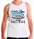Camiseta Regata branca 100% poliéster personalizada