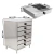 Gaveteiro para Pastel Inox Profissional - loja online
