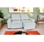 SOFA CONFORTLINE MONTREAL 2.20 Verde Tela Reclinable - comprar online