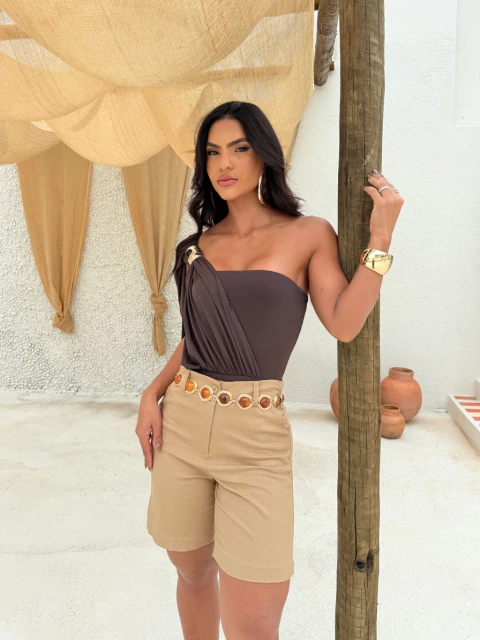 Body Ketty Marrom - comprar online