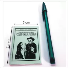 Mini Folhetos de Cordel com contracapa Personalizavel 100 Unidades na internet
