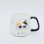 Caneca Cat in Love 3D de Porcelana 400ml
