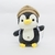 Pelúcia Pinguim com Mochilinha Bege 22cm