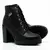Bota Coturno Cano Curto Moleca Salto Bloco - comprar online