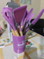 Utensílios De Cozinha De Silicone Com Alça De Madeira, Panela Antiaderente, Conjunto De Utensílios De Cozinha, Conjunto De Cozinha, Balde De Armazenam - buy Cheap Easy