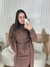 Conjunto modal vestido + cardigan na internet