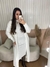 Conjunto modal vestido + cardigan