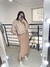 Vestido em malha na internet