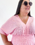 Vestido Jussana decote V liso Plus Size na internet