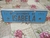 Placas de aluminio fundo azul - comprar online