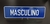 Imagem do Placas de aluminio fundo azul