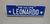 Placas de aluminio fundo azul - loja online