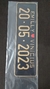 Placas de aluminio fundo preto e letras douradas - buy online