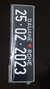 Placas de aluminio Preta - loja online