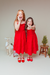 Vestido Infantil Luxo Três Marias Vermelho na internet