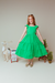 Vestido Infantil Luxo Três Marias Verde - Sementinha Loja Infantil - Vestindo amor, compartilhando alegria!