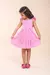 Vestido Infantil Aurora Rosa Chiclete – Conforto e Estilo para Meninas de 2 a 12 Anos - comprar online