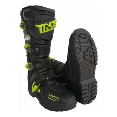BOTA IMS ROBUST INJETADA - PRETA/FLUOR