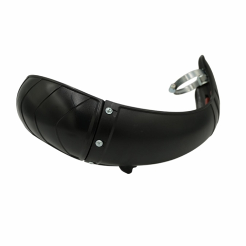 PROTETOR DE ESCAPAMENTO 2T PRETO KR 250 2T / YZ 250 (05-...) YZ 250X (16-...)