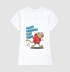 Anti Human Cat Club - Camiseta na internet