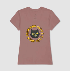 Quem abandona gato é c*zão - Camiseta - comprar online