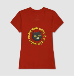 Quem abandona gato é c*zão - Camiseta