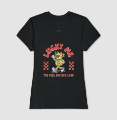 Lucky Me Too Cool For Bad Luck - Camiseta - comprar online