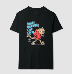 Anti Human Cat Club - Camiseta - Bola de Pelo