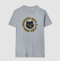 Quem abandona gato é c*zão - Camiseta - comprar online