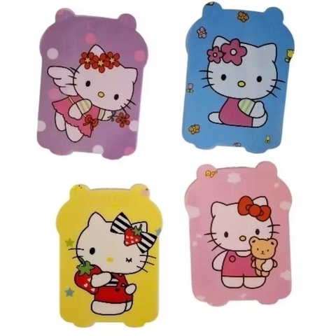 Espelho de Bolsa com Pente Hello Kitty (1 unidade)