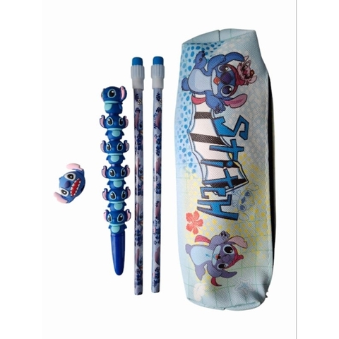 Kit Escolar Stitch 5 peças