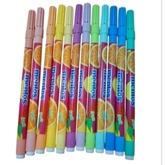 Hidrográfica Neo Pen MENTOS C/12 CORES PASTEIS - comprar online