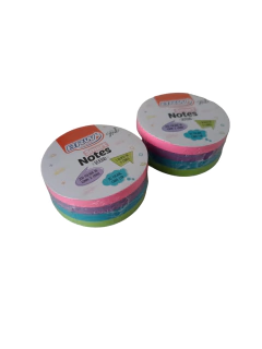 Bloco Smart Note Round Colorido Soul BRW (unidade bloco)