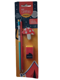 kit escolar com 4 peças - Leo &Leo - comprar online