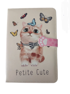 Caderno fofo com fecho em imã - Cats Cute (unidade) na internet