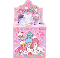 Borracha Surpresa turma Hello kitty -Sanrio (unidade-pacote)