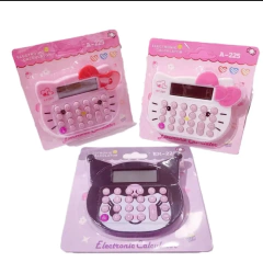 Calculadora de 8 digitos Hello kitty/ kuromi - Sanrio