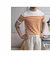 Camiseta listrada moderna e combinada de manga curta masculina na internet