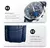 CURREN-Relógios Quartzo Masculino com pulseira de couro, relógios de pulso mas