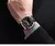 CURREN-Relógios Quartzo Masculino com pulseira de couro, relógios de pulso mas