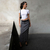 Ab205 estilo de rua verão nova figura apertada umbigo gola plissada casual roup - comprar online