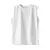 2024 verão novo colete branco feminino solto em torno do pescoço sem mangas ca - comprar online