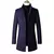 Comércio exterior outono e inverno nova roupa masculina gola de comprimento mé - Sky Secret