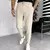 Moda coreana masculina de negócios calça comprida casual, calça formal reta m - loja online