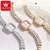 OLEVS-Relógio de quartzo impermeável feminino com mostrador quadrado, pulseira