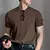 Camiseta masculina de manga comprida com decote em O, cor sólida, camisa básica na internet
