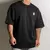 Imagem do Camiseta de manga curta, cinco meias, masculina, 100% algodão, streetwear casua