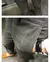 Calça casual xadrez justa masculina, calça recortada estilo coreano, calça de - loja online